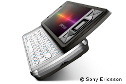 Dank ausziehbarer Tastatur und HSDPA macht das Surfen im Internet mit dem Xperia X1 viel Spa&szlig;